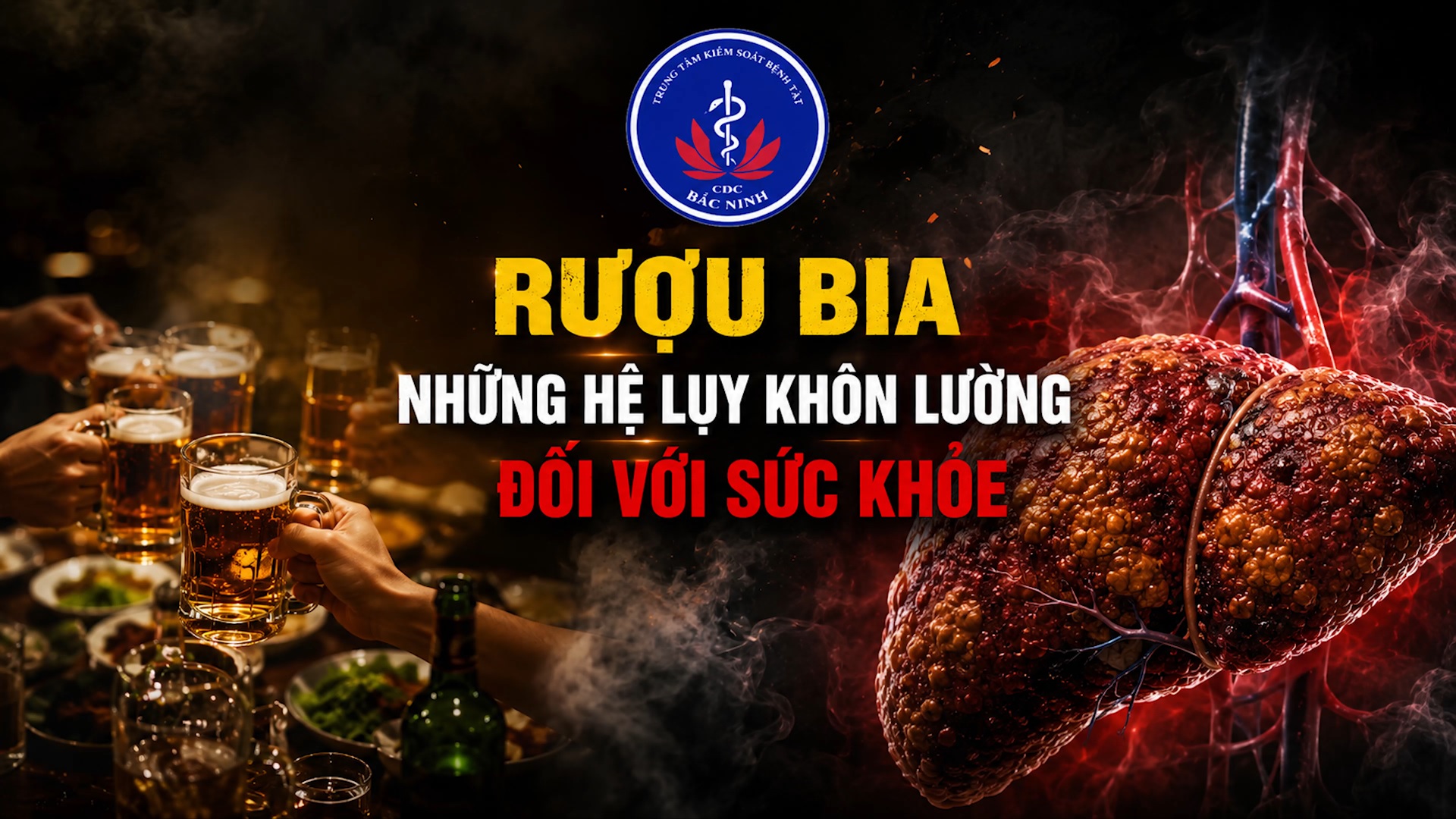 Rượu bia - Những hệ lụy khôn lường đối với sức khỏe