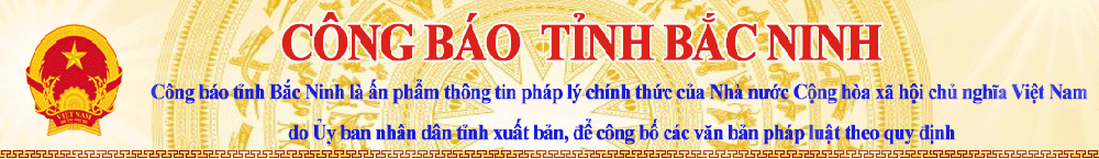 Công báo tỉnh BN-ngang