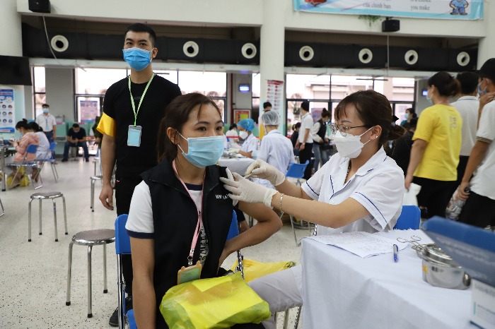 Bắc Ninh tiêm vắc xin phòng COVID-19